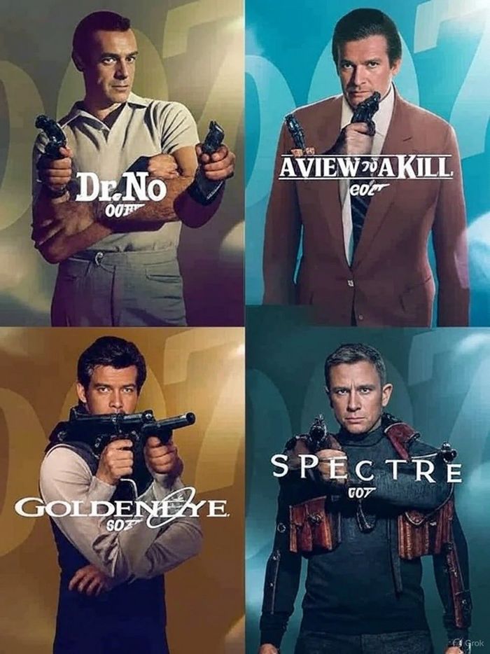 Меми про агента 007 