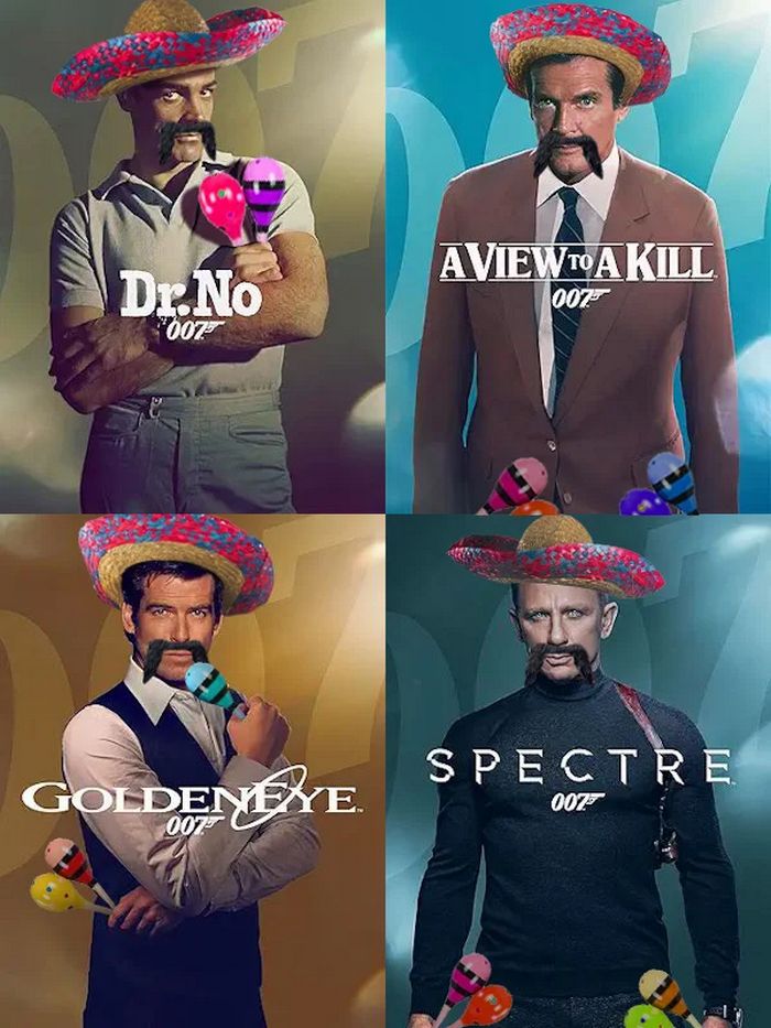 Меми про агента 007 