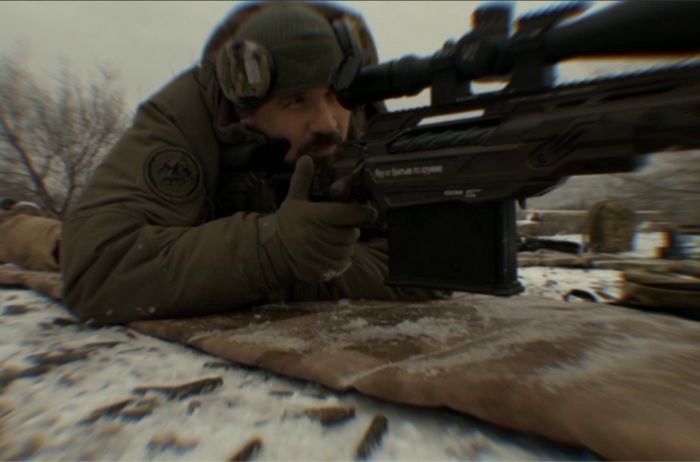 Президент Федерації бойового снайпінгу Росії Ярослав Якубов на полігоні з гвинтівкою Cadex Tremor 416 Barrett, лютий 2024 року. Фото: Прес-служба МГО Федерації Бойового Снайпінгу