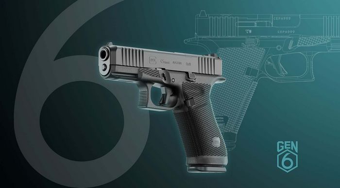 Пістолет Glock 17 Gen.6 калібру 9 мм Luger