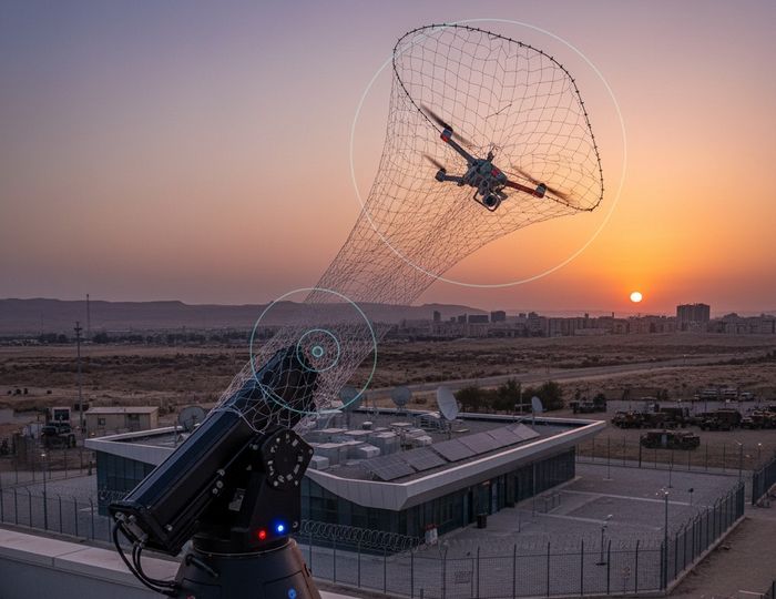 Система боротьби з безпілотними літальними апаратами DefendAir. Фото: ParaZero 