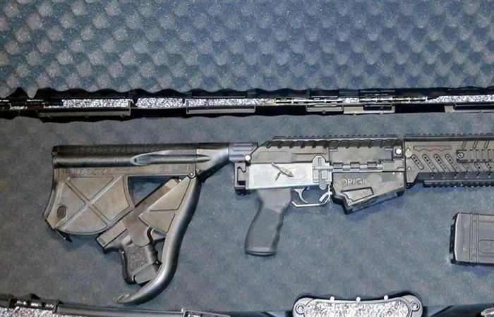 Приклад-кобура для гвинтівки AR-15