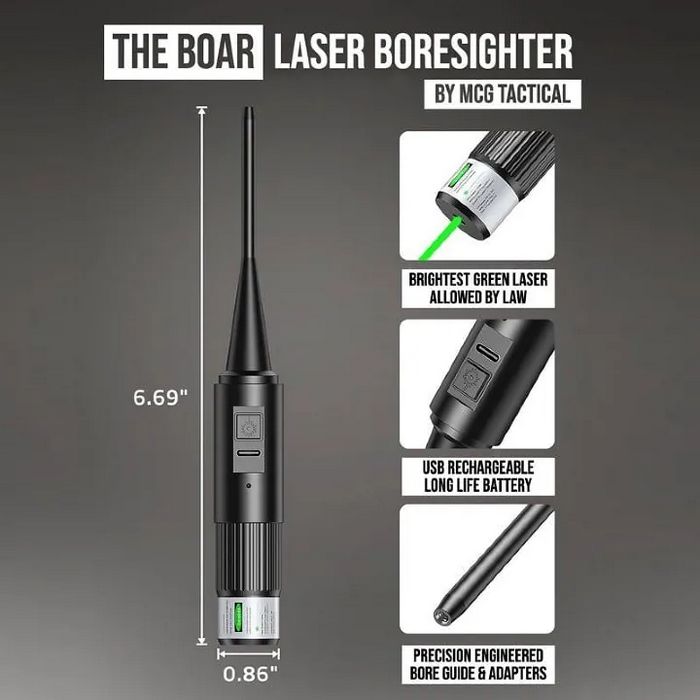 Green Laser Boresighter