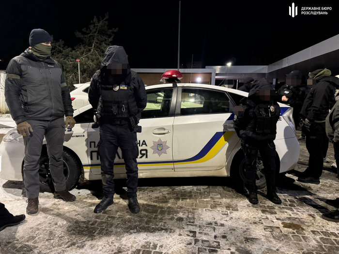 Затримані поліціянти