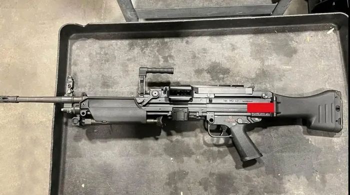 Один з випробувальних кулеметів MG43