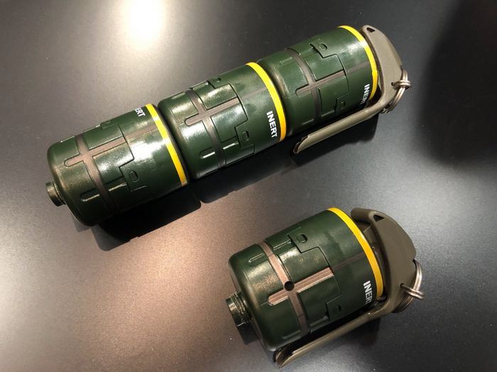Гранати Scalable Offensive Hand Grenade (SOHG) компанії Nammo. 2022 рік. Джерело: @Defence_IDA