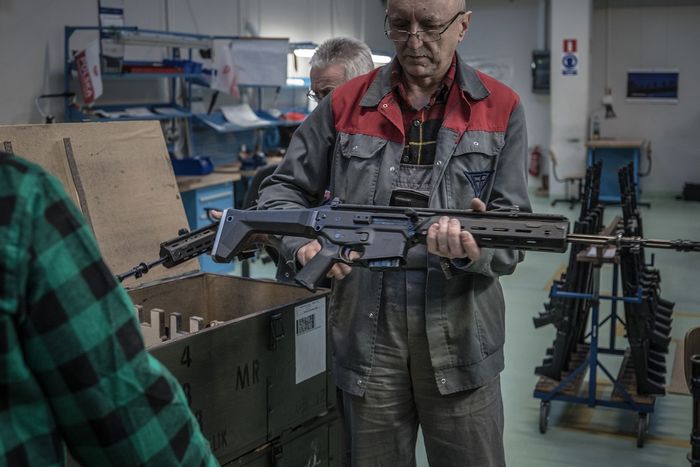 Завод Łucznik та гвинтівки Grot. Фото: trybun.org.pl