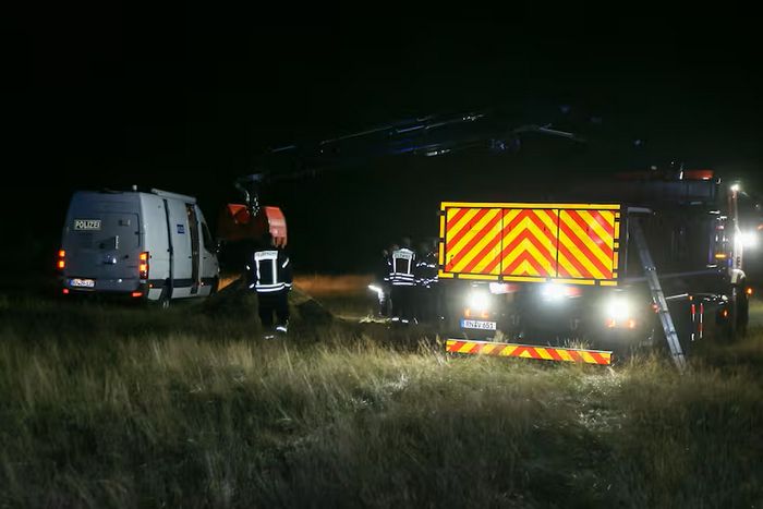 Ці предмети були під контролем підірвані ввечері на озері Вольцензее.